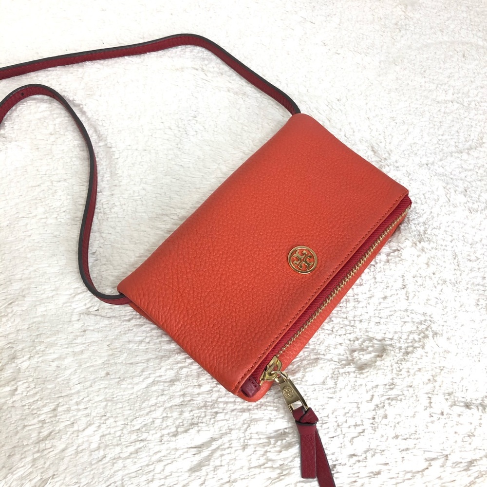 🌸OFFERS?🌸ToryBurch RedOrange Crossbody